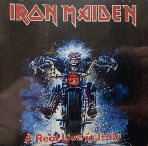 Iron Maiden (UK-1) : A Real Live in Italy